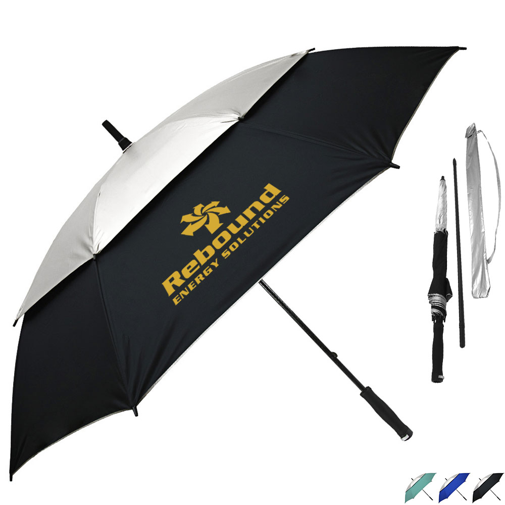Product Photo 1 Shoreline Vented UV Golf/Beach Umbrella, 62" Arc