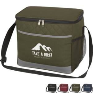 Carter Quilted Polyester Cooler Bag - HT1252