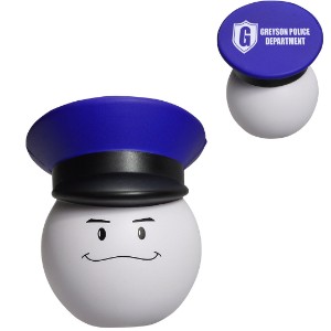 Policeman Mad Cap Stress Reliever - AR8299