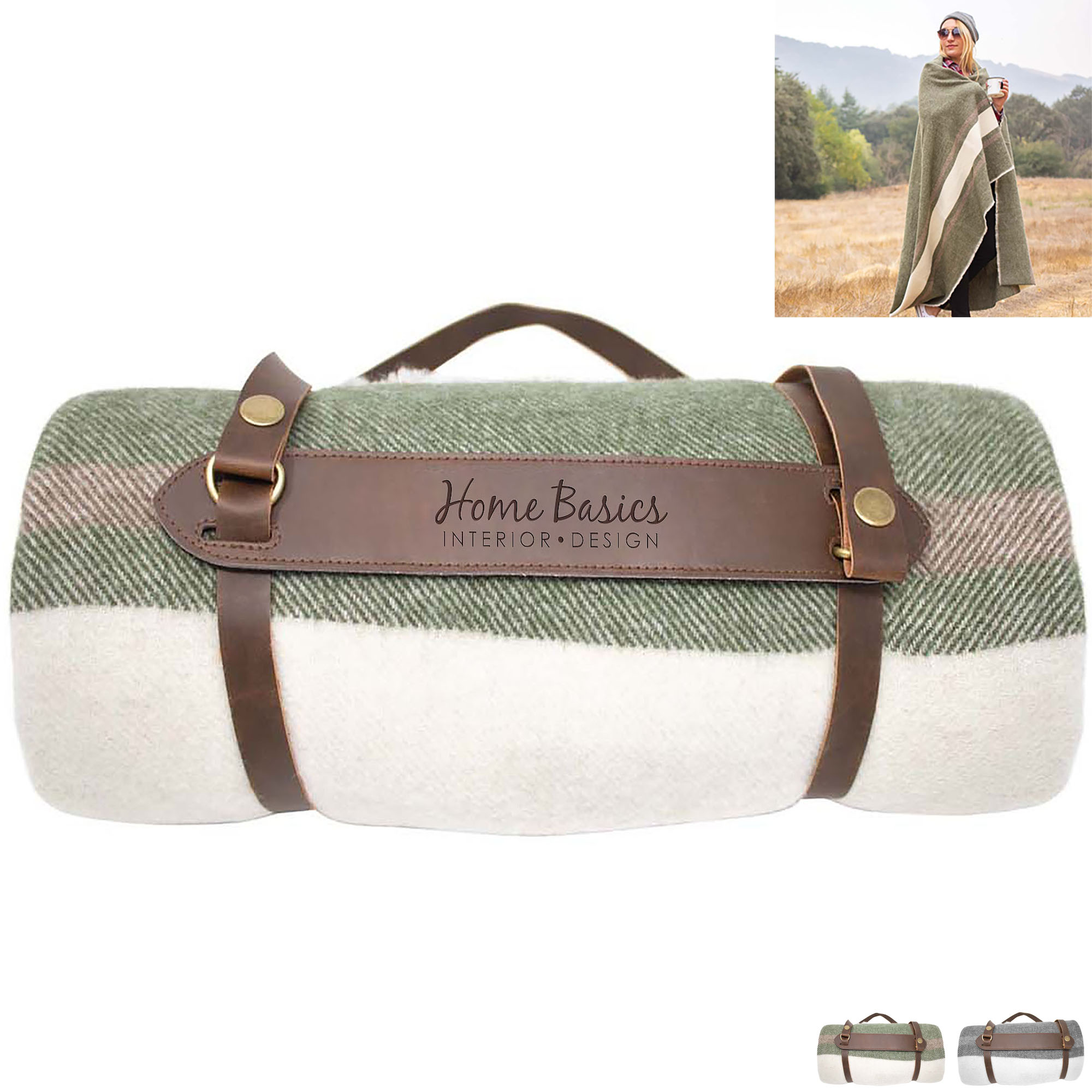 Product Photo 1 Elliston Wool Blend Blanket