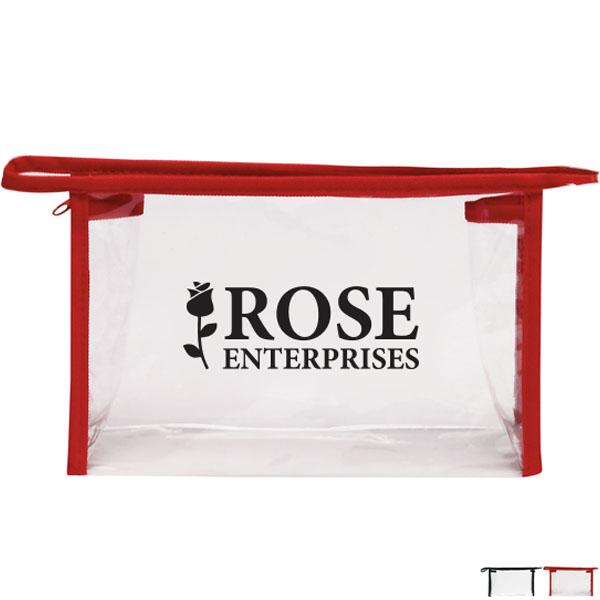 Product Photo 1 Transparent PVC Zip Pouch