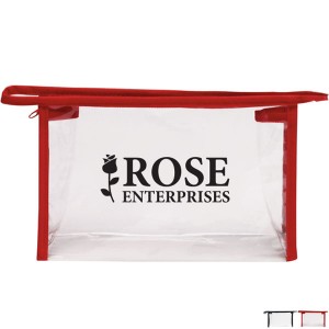 Transparent PVC Zip Pouch - CT2220