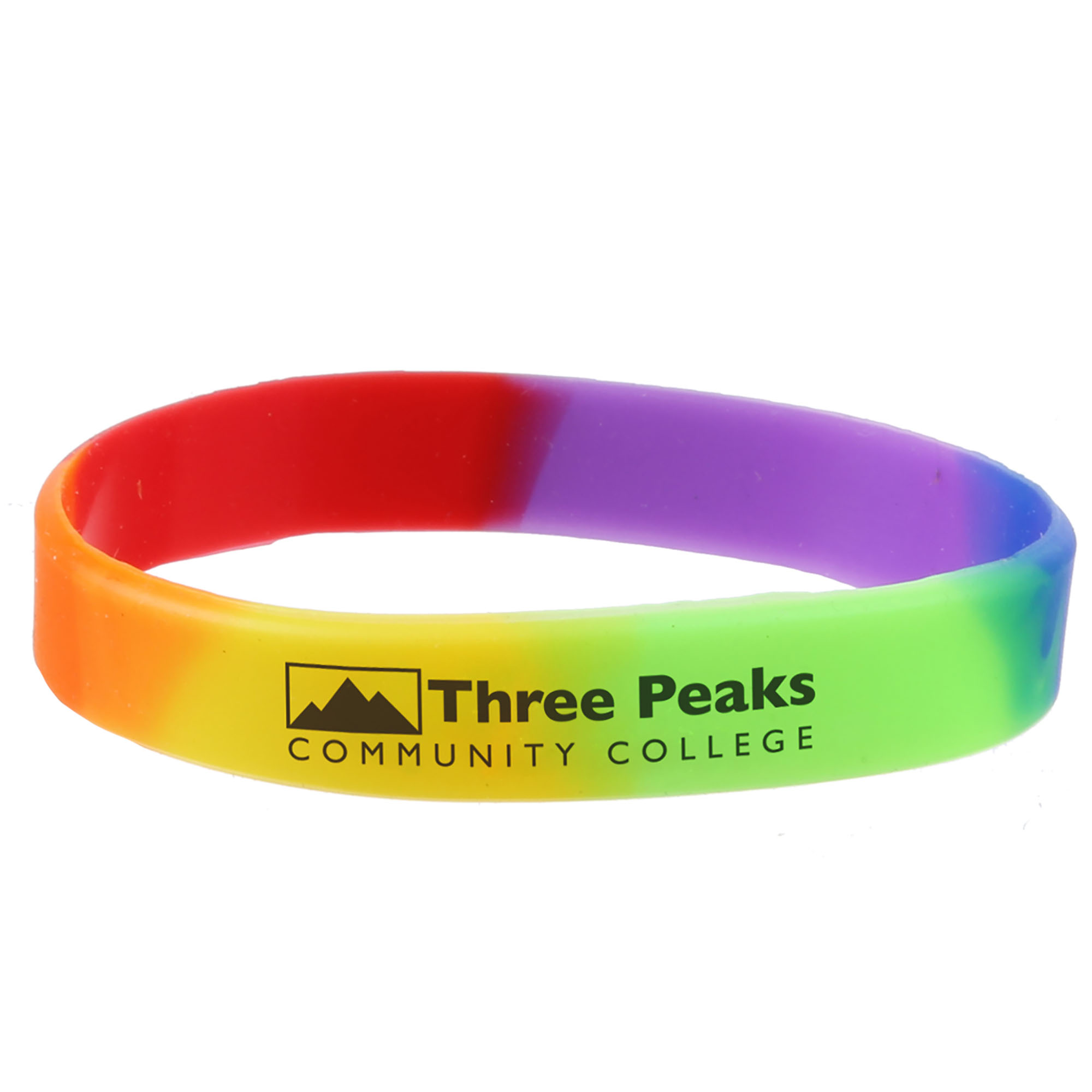 Product Photo 1 Rainbow Silicone Wristband