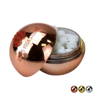 Sugar Free Mints in Pearl™ Metallic Container - WB2449