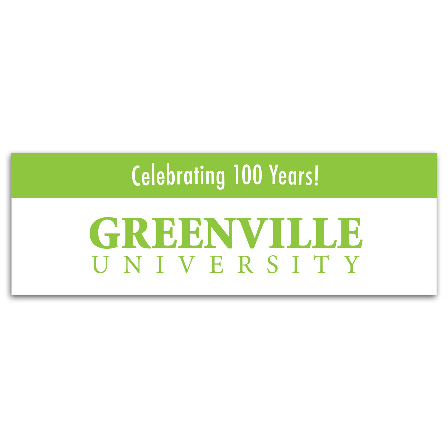 Product Photo 1 Rectangle Car Sign Magnet, 2 3/4"H x 8 1/4"W