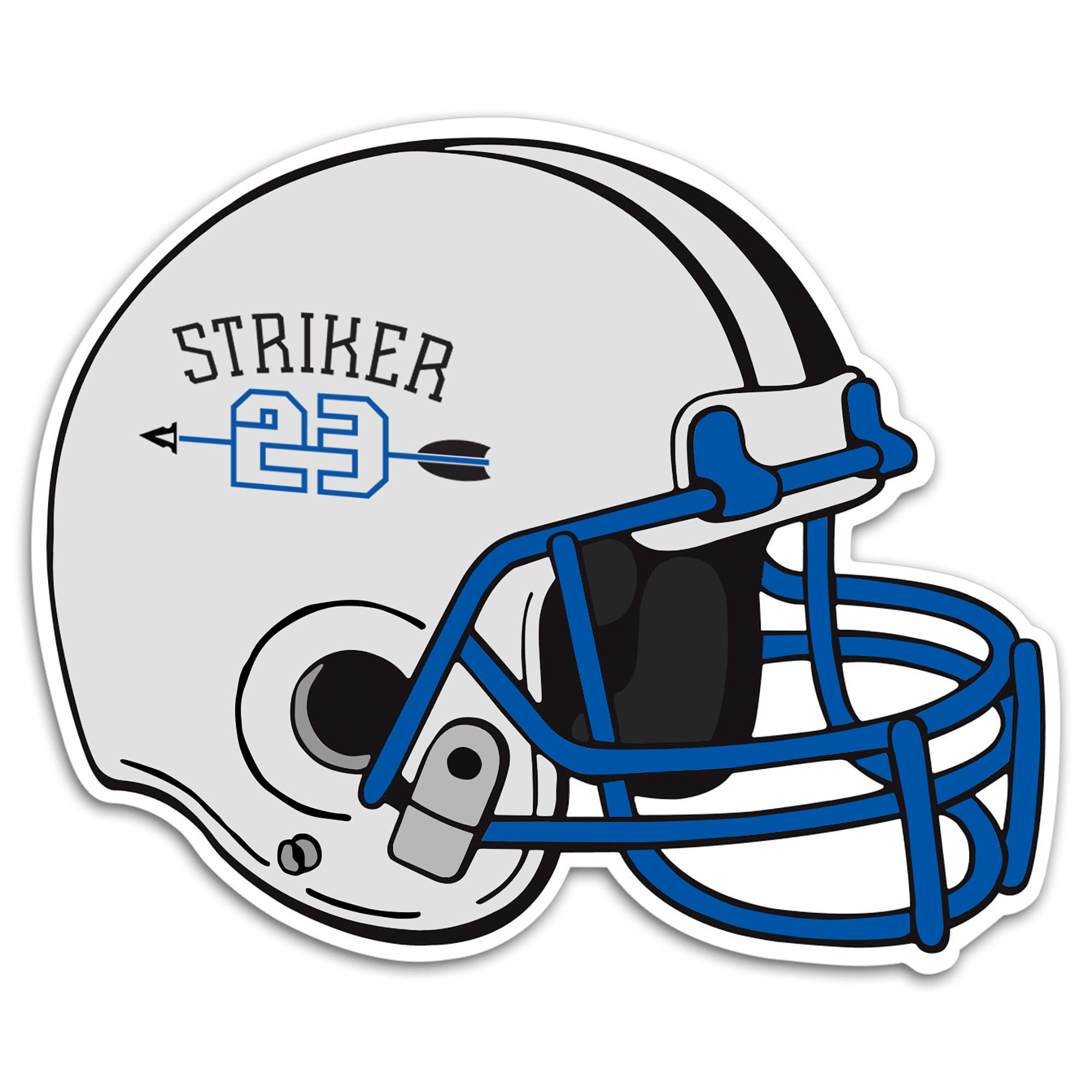 Product Photo 1 Small Helmet Car Sign Magnet