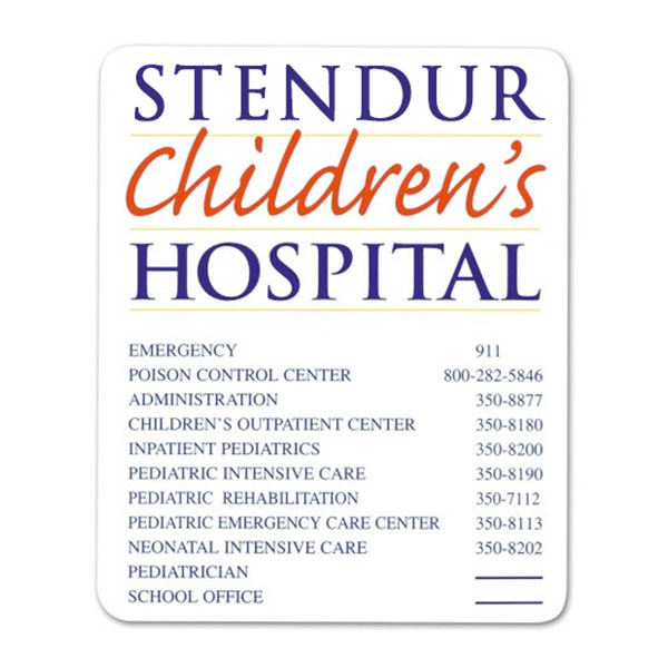 Product Photo 1 Round Corner Jumbo Magnet 4-1/2" x 5-1/2"