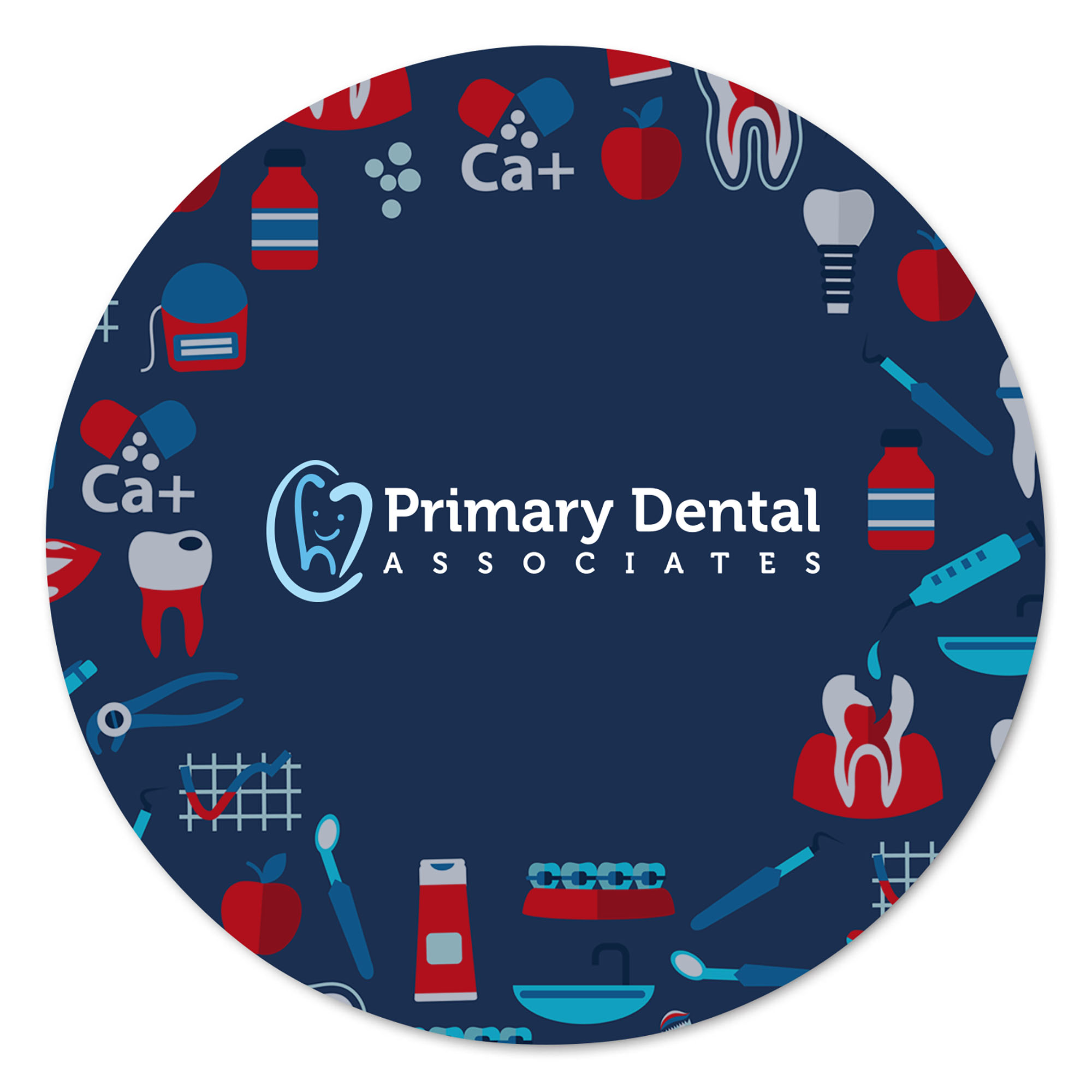 Product Photo 1 Jumbo Circle Magnet, 3-3/4"