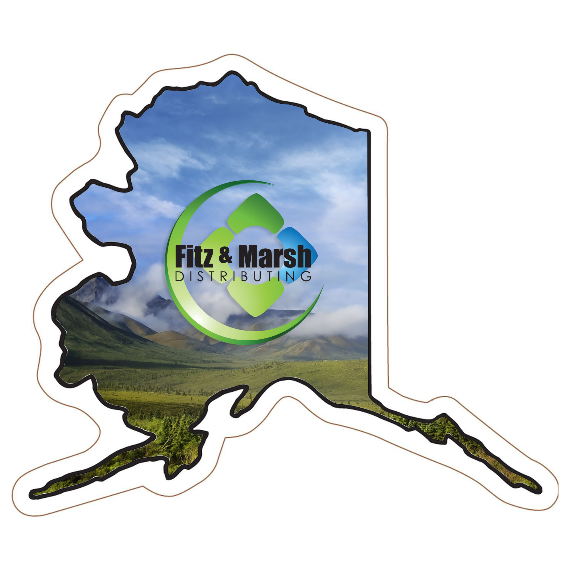 Product Photo 1 Alaska State Shaped Magnet