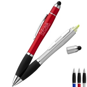 Curvaceous Stylus Cap Highlighter Pen - SD9308