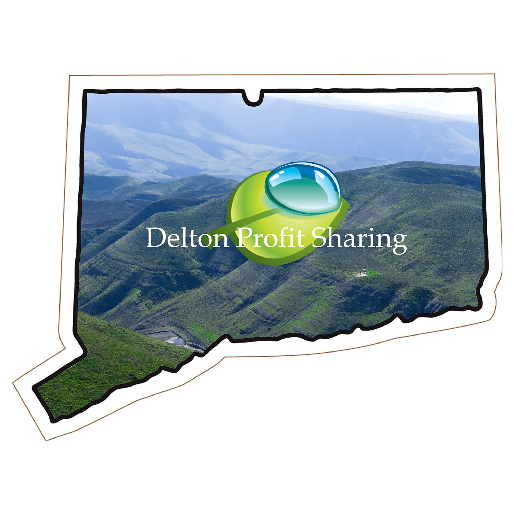 Product Photo 1 Connecticut State Shaped Magnet