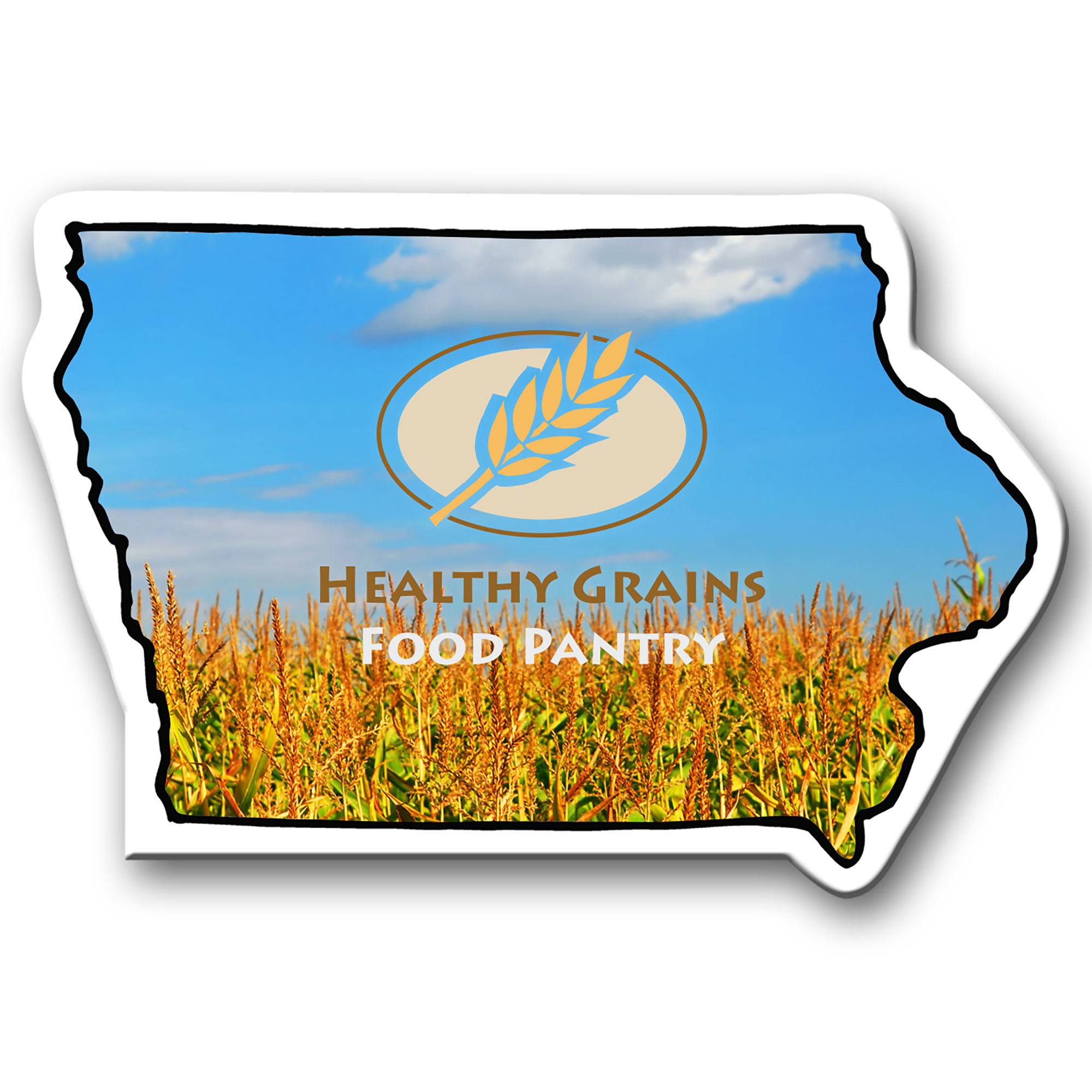 Product Photo 1 Iowa State Shaped Magnet