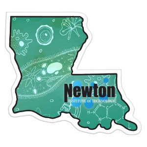 Louisiana State Shaped Magnet - MG2235