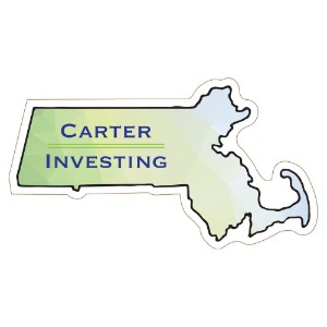 Massachusetts State Shaped Magnet - MG2236