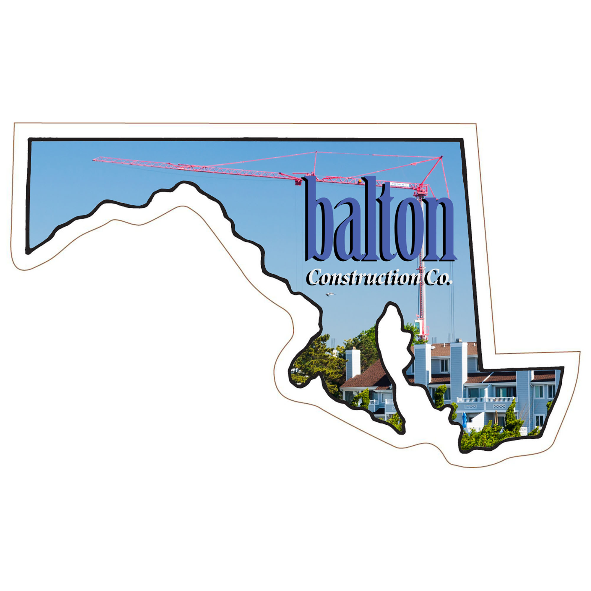 Product Photo 1 Maryland State Shaped Magnet