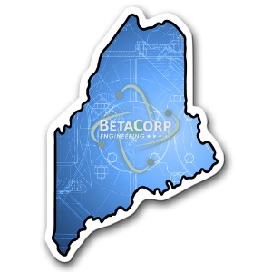 Maine State Shaped Magnet - MG2238