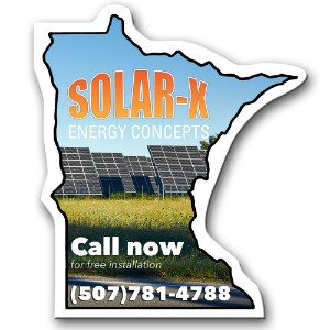 Minnesota State Shaped Magnet - MG2240