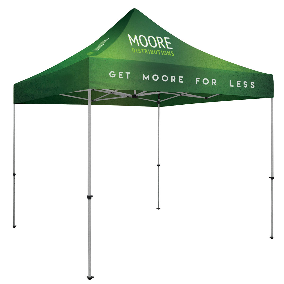 Product Photo 1 ShowStopper™ Deluxe 10' Square Event Tent, Full Color Imprint
