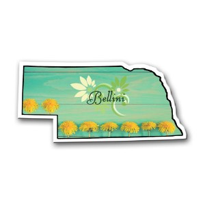 Nebraska State Shaped Magnet - MG2246