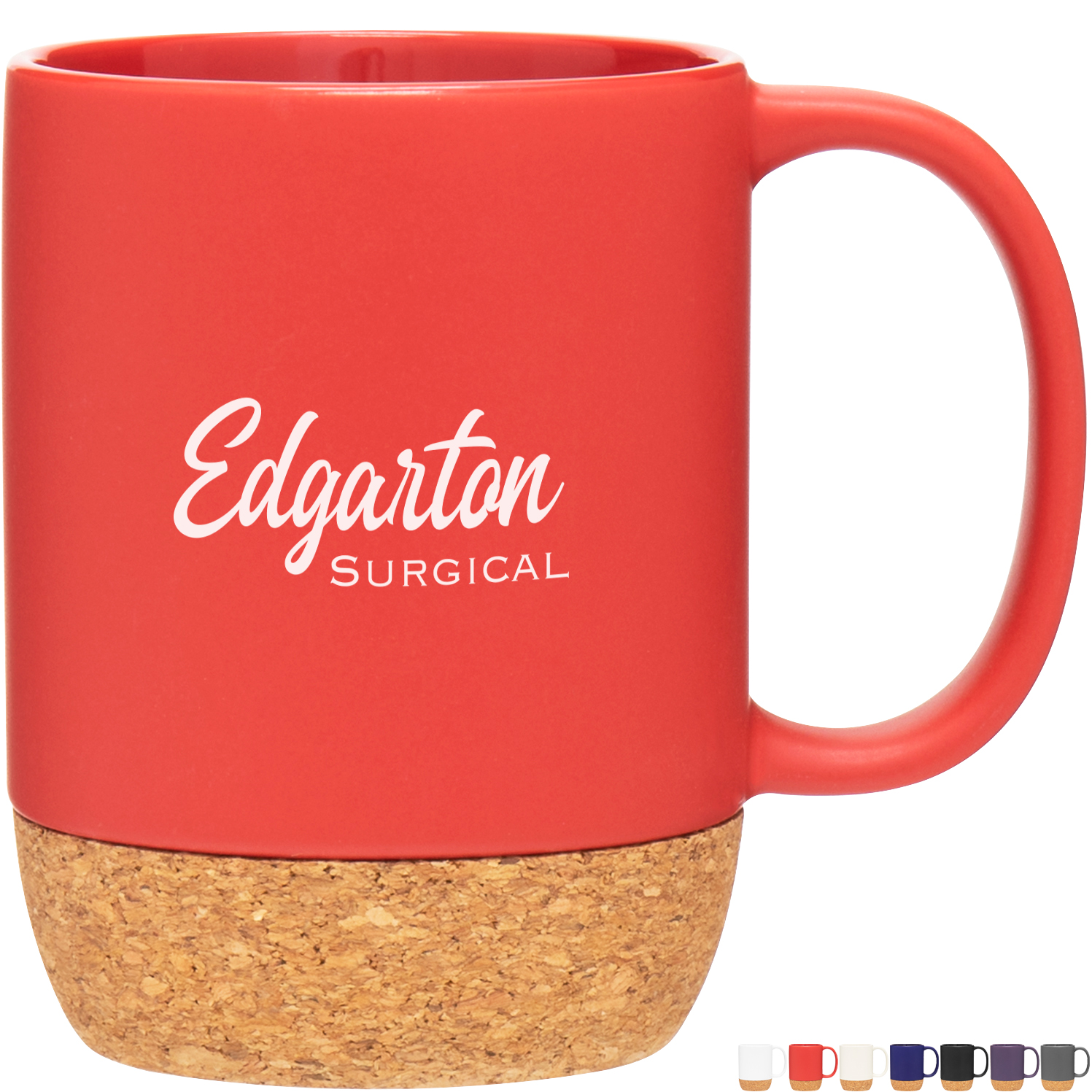 Product Photo 1 Beck Stoneware Mug w/ Cork, 13oz.