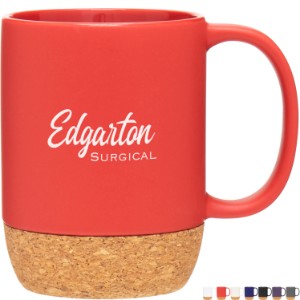 Beck Stoneware Mug w/ Cork, 13oz. - TE4822