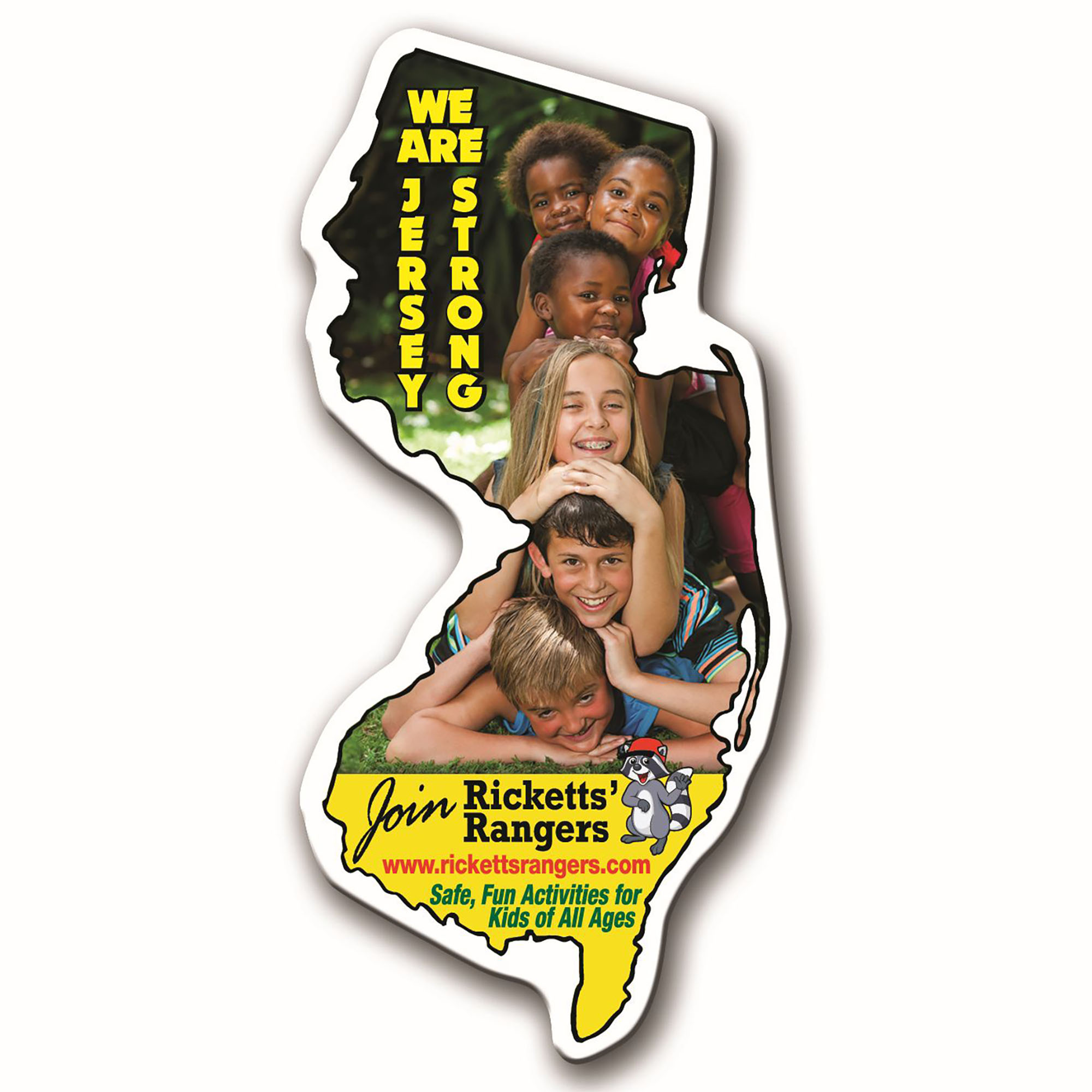 Product Photo 1 New Jersey State Shaped Magnet