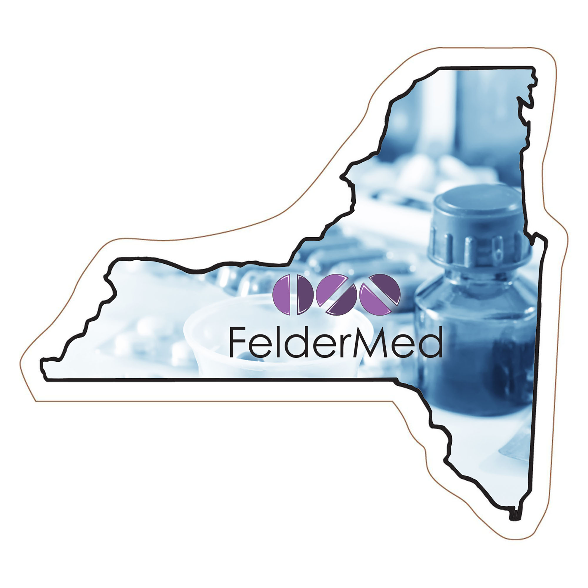 Product Photo 1 New York State Shaped Magnet