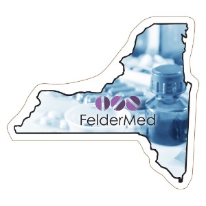 New York State Shaped Magnet - MG2251