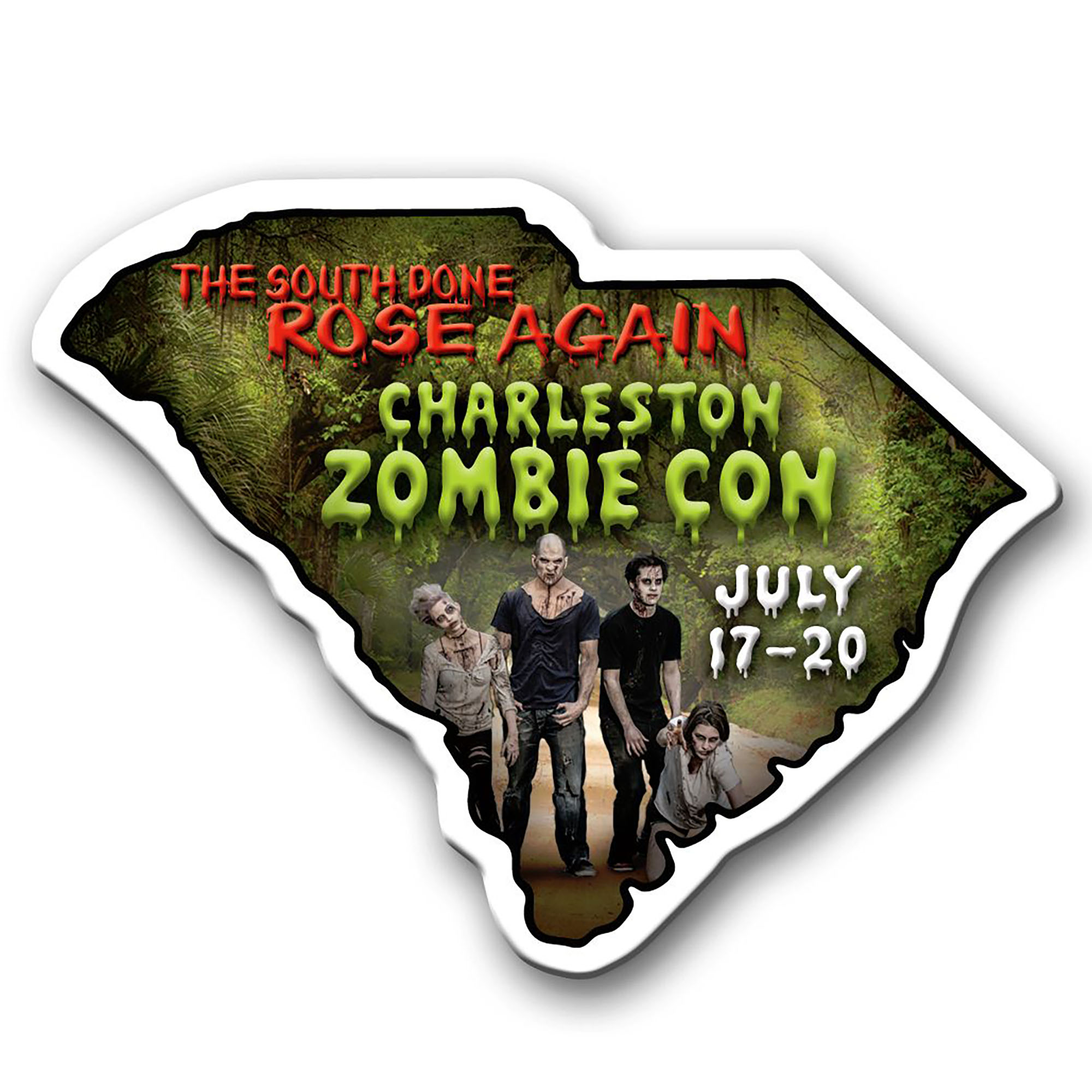 Product Photo 1 South Carolina State Shaped Magnet