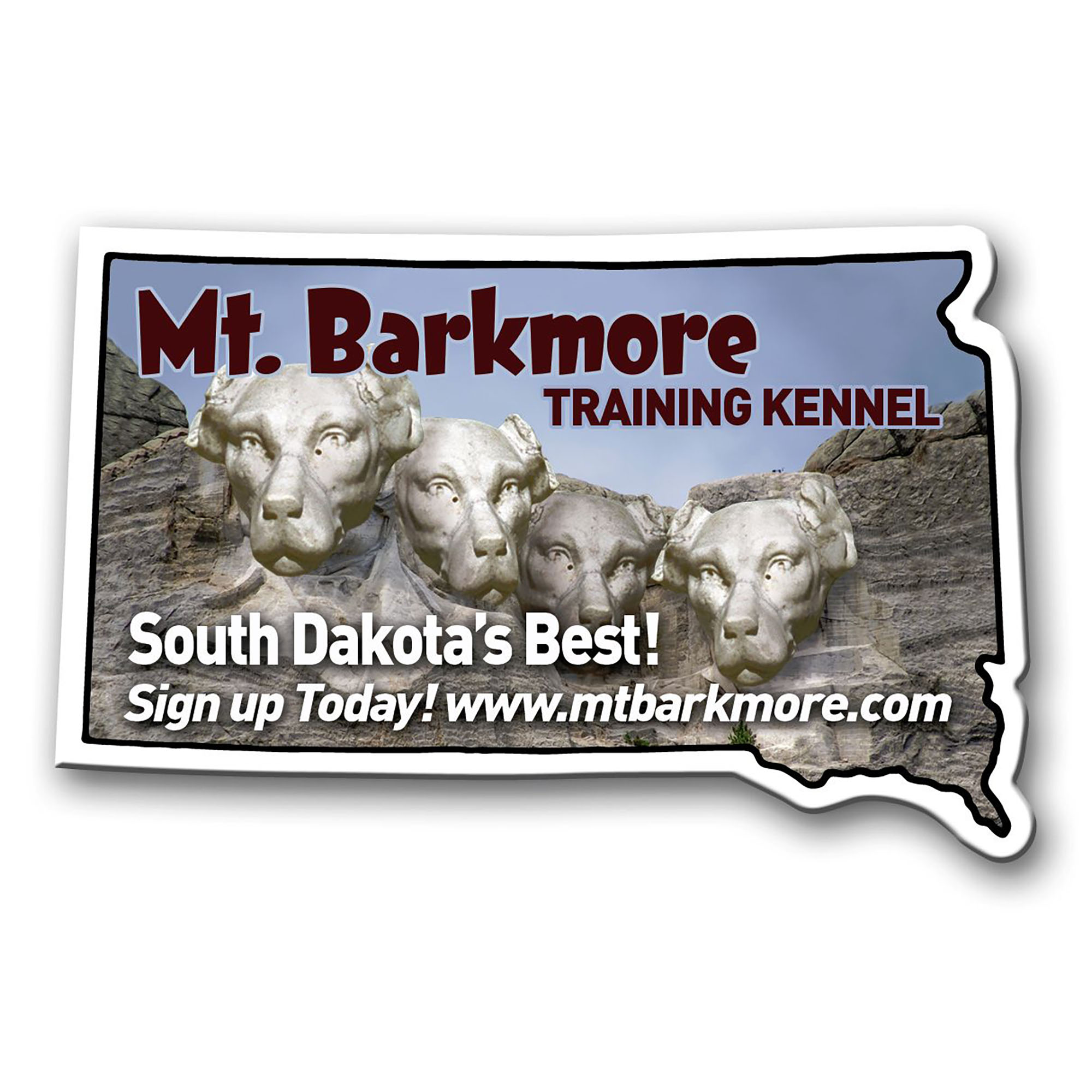Product Photo 1 South Dakota State Shaped Magnet