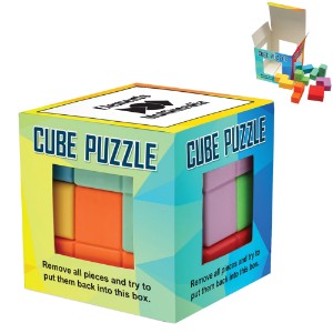 Cube Puzzle in a Box - WO1705