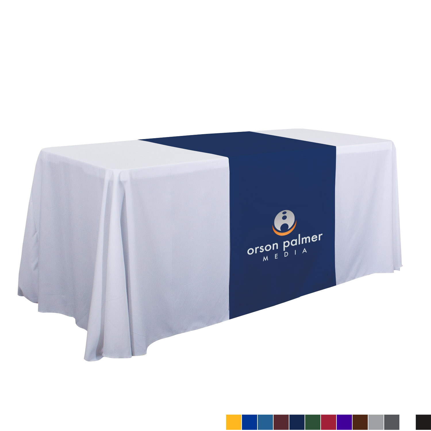 Product Photo 1 Standard Table Runner, 28" - Full Color Front Imprint