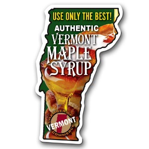 Vermont State Shaped Magnet - MG2264