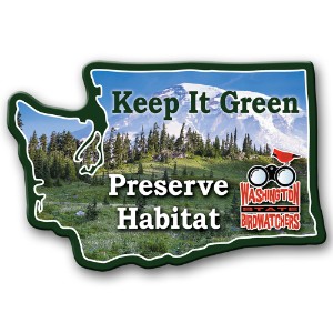Washington State Shaped Magnet - MG2265