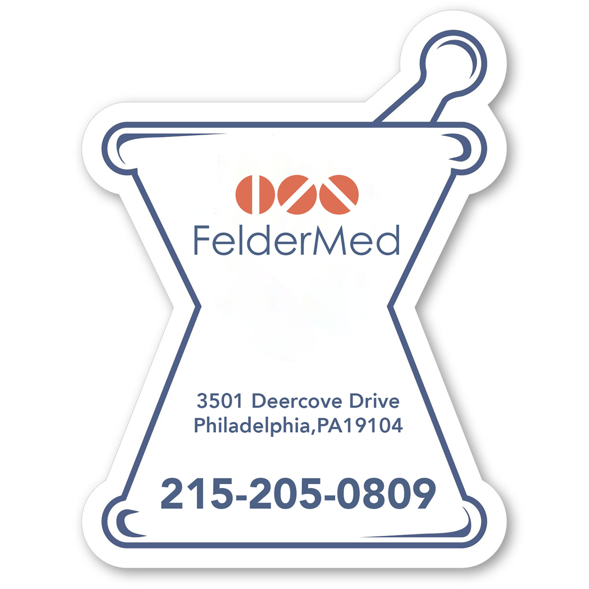 Product Photo 1 Mortar and Pestle Shaped Magnet