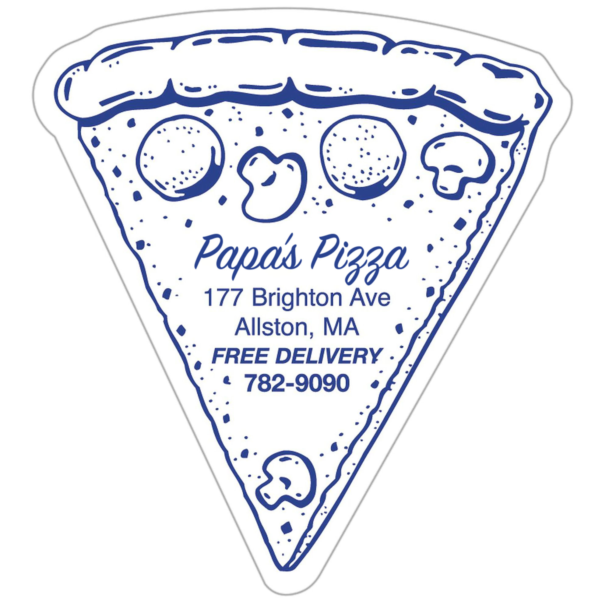 Product Photo 1 Pizza Slice Shaped Magnet