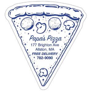 Pizza Slice Shaped Magnet - MG2278
