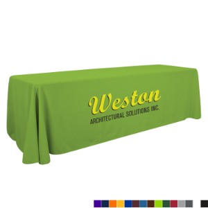 Economy Table Throw, 8' - Full Color Front - DY1012
