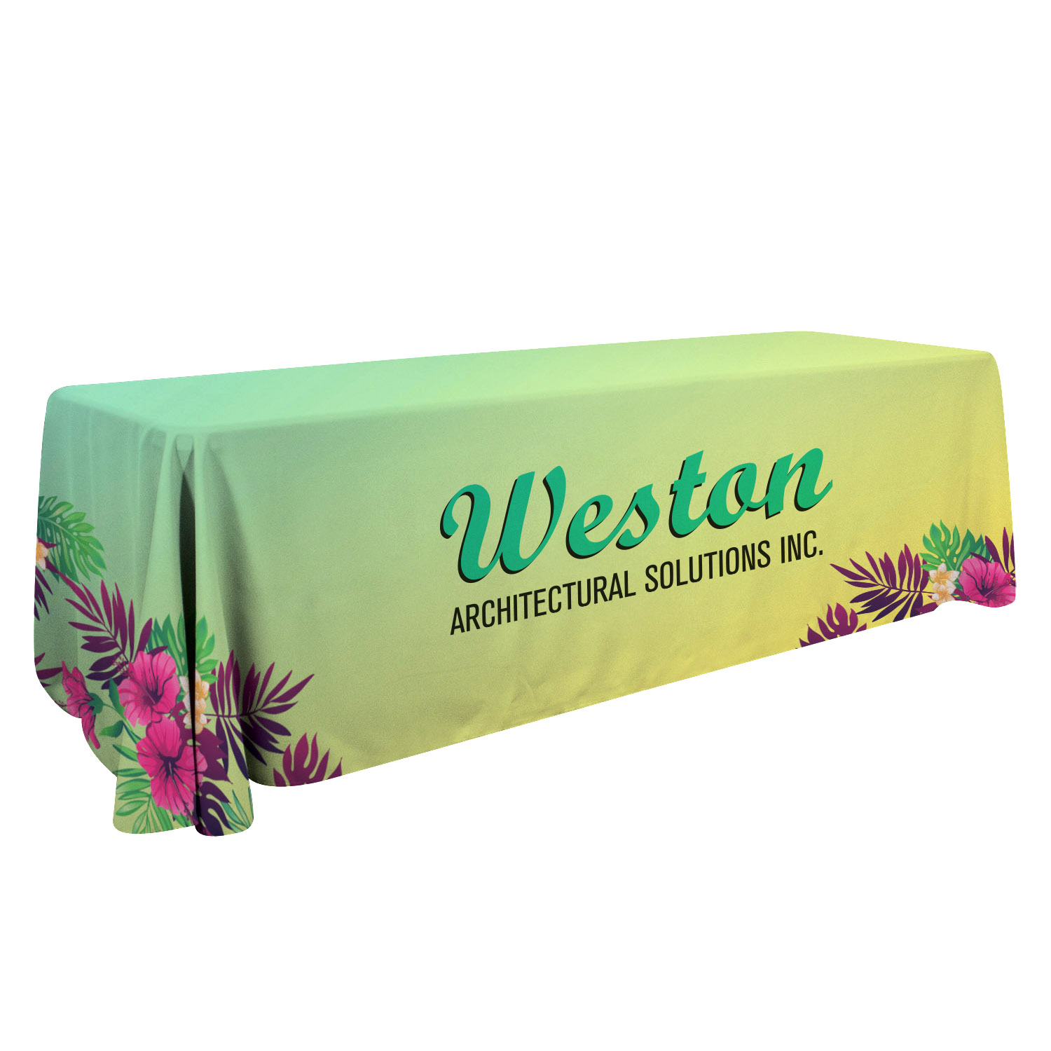 Product Photo 1 Economy Table Throw, 8' - Full Color Full Bleed