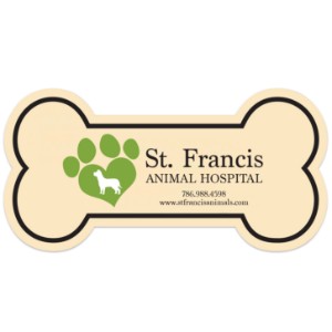 Dog Bone Shaped Magnet - MG2282