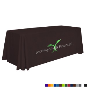 Standard Table Throw, 6' - Full Color Front - DY1042