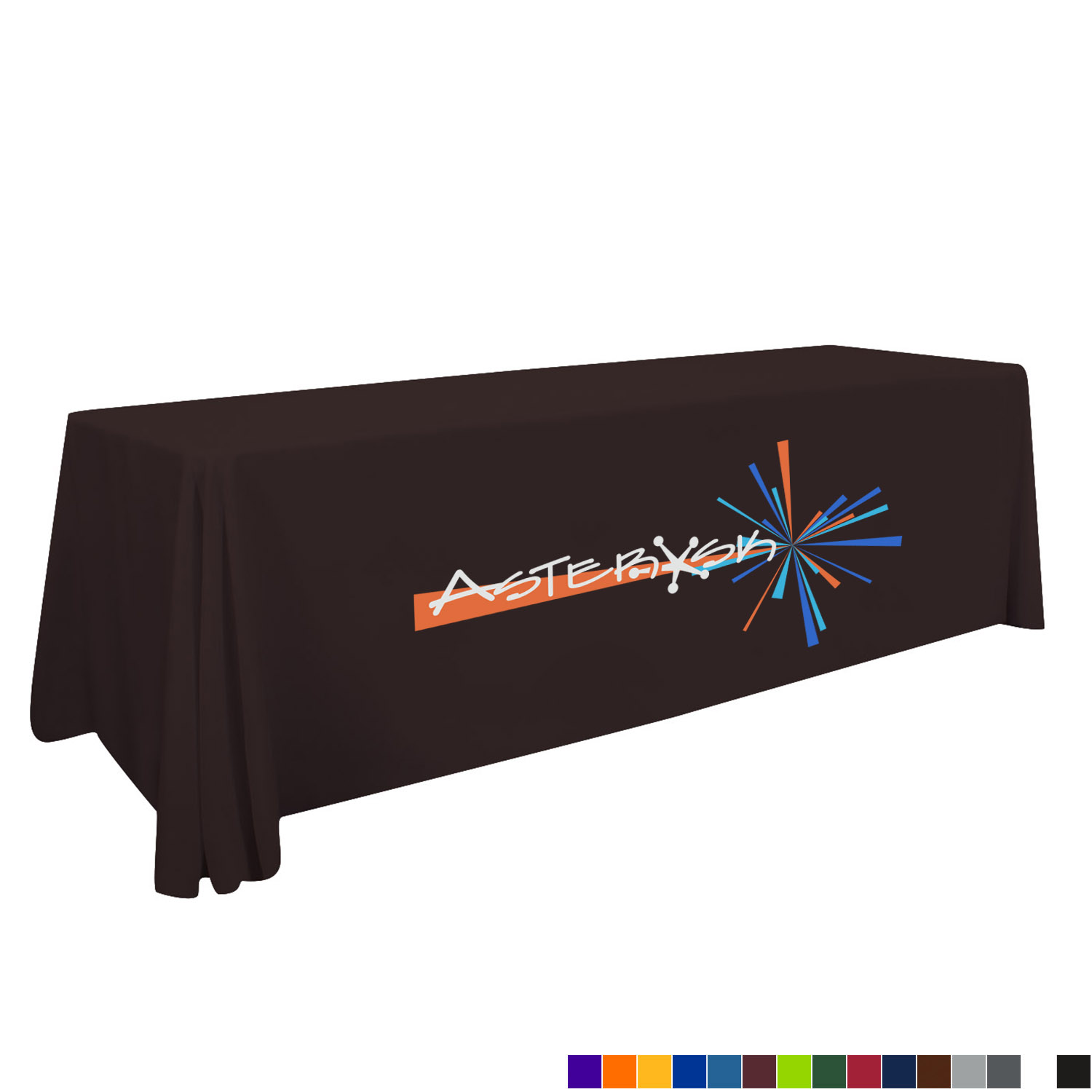Product Photo 1 Standard Table Throw, 8' - Full Color Front