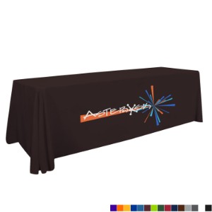 Standard Table Throw, 8' - Full Color Front - DY1043