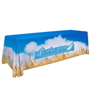 Standard Table Throw, 8' - Full Color Full Bleed - DY1048