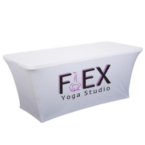 Ultrafit™ Classic Table Throw, 6' - Full Color Dye-Sub Front - DY1052