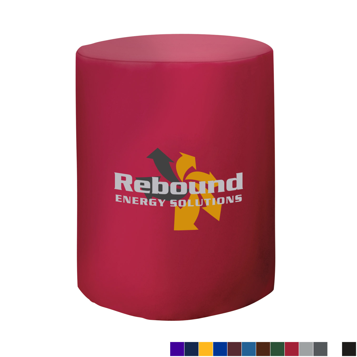 Product Photo 1 Fitted Round Table Throw, Full Color Front