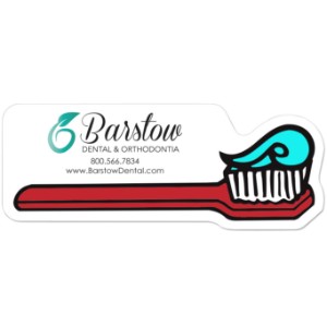 Toothbrush Shaped Magnet Tag - MG2316
