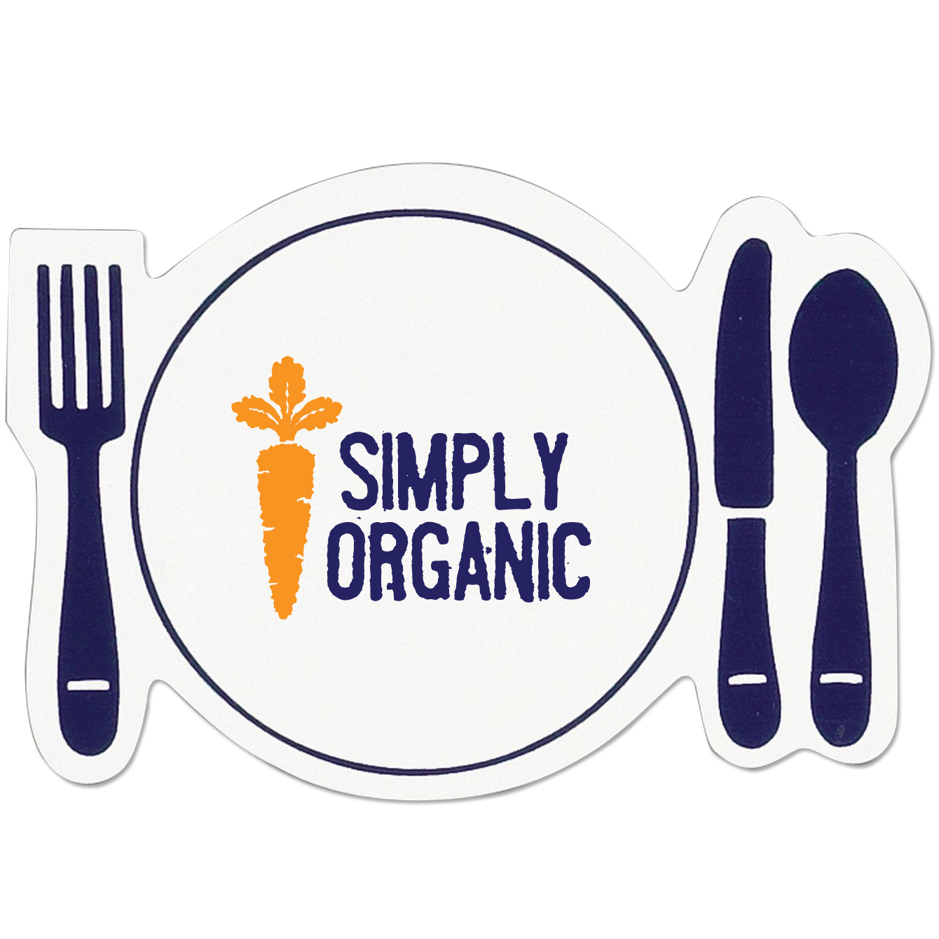 Product Photo 1 Dinner Place Setting Shaped Magnet