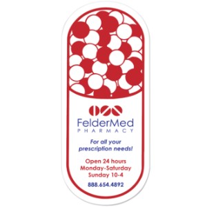 Capsule Shaped Magnet - MG2323