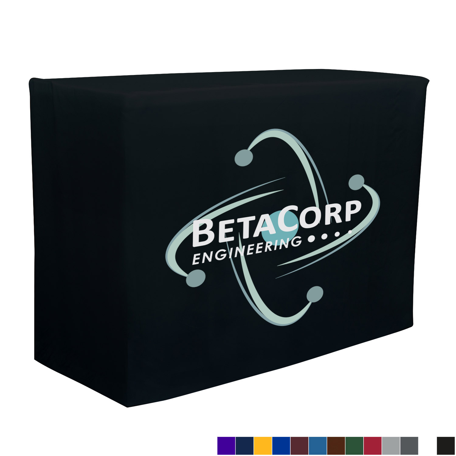 Product Photo 1 Fitted Table Throw, 4' - Full Color Front